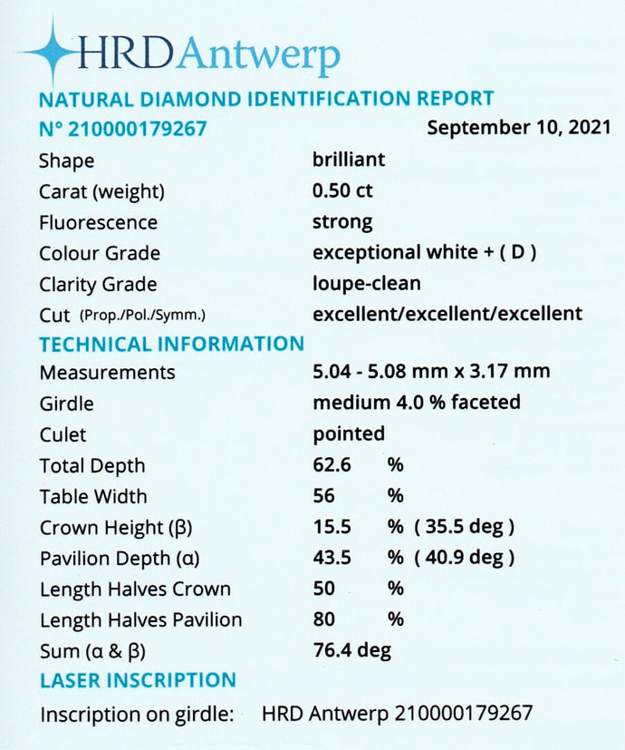 Foto 9 - Diamant 0,50ct River D Lupenrein 3ex mit HRD, D7055