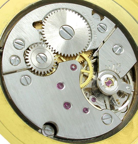 Foto 4 - Herren Gold Sprungdeckel Taschenuhr mit Uhren Kette 14K, S3009
