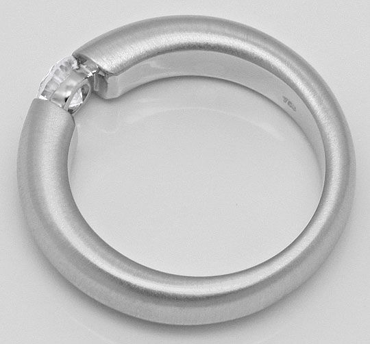 Foto 3 - Brillant-Diamant-Spann Ring 0,40 ct River 18K Weißgold, S5847